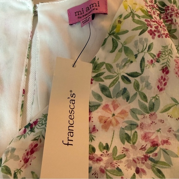 Francesca's Collections Floral Long Sleeve Dress - Picture 8 of 13